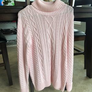 Croft & Barrow baby pink sweater